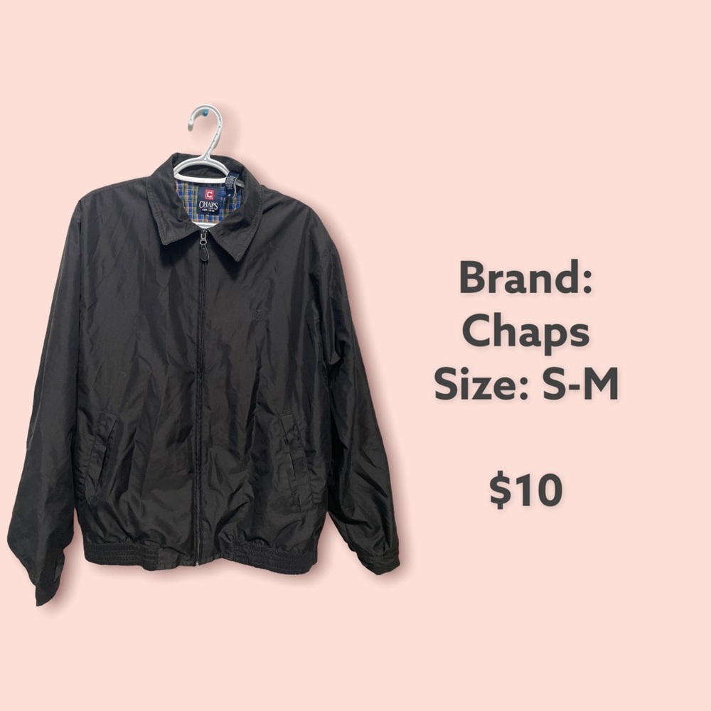 Chaps Black jacket